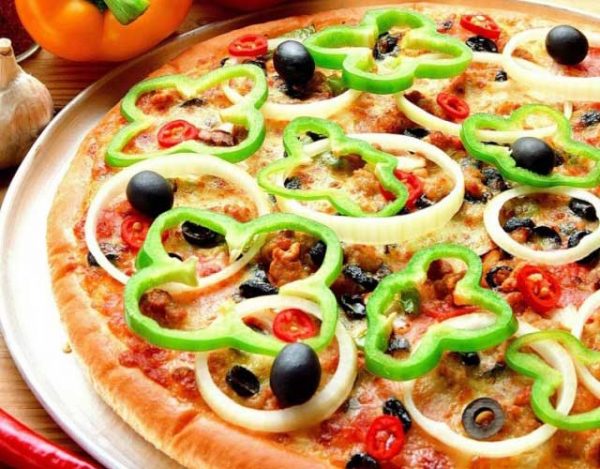 Pizza-vegetariana